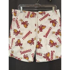 Vintage ASU Sun Devils Mascot Shorts S